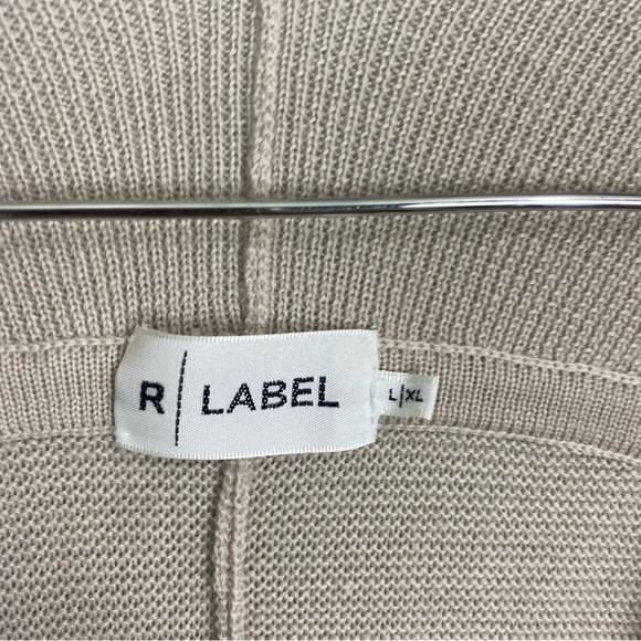 The‎ Reset R Label Wool Dolman Sleeve Cardigan Sz L & XL Sweater Knit - Picture 2 of 5